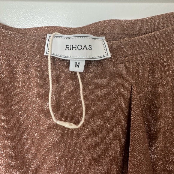 Rihoas Brown Glitter Skirt - Picture 2 of 6